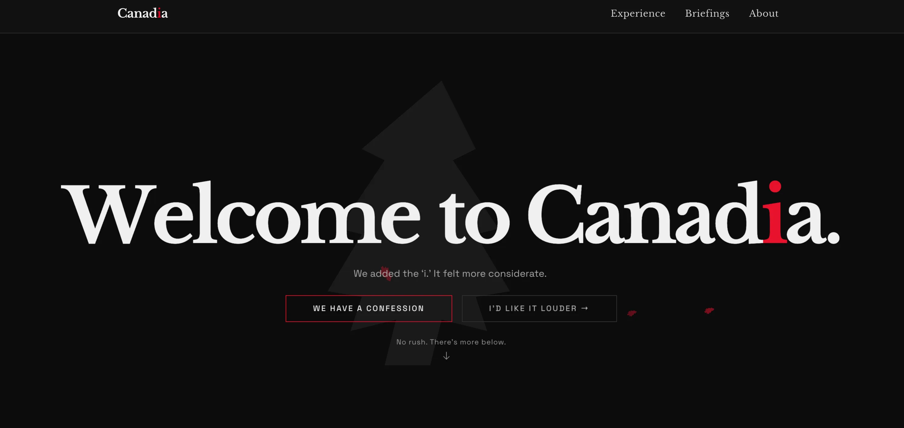 Welcome to Canadia